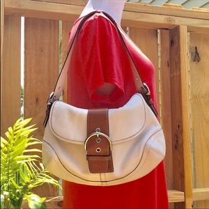 White Coach Purse, super cute!